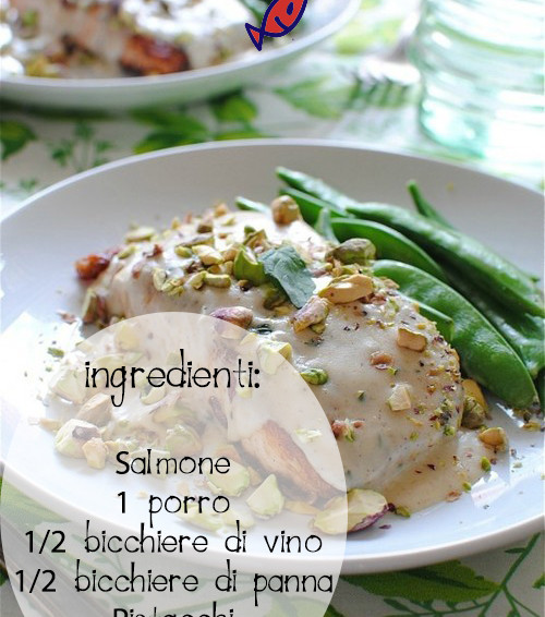 Ricette da cambusa – Salmone in salsa di Pistacchi