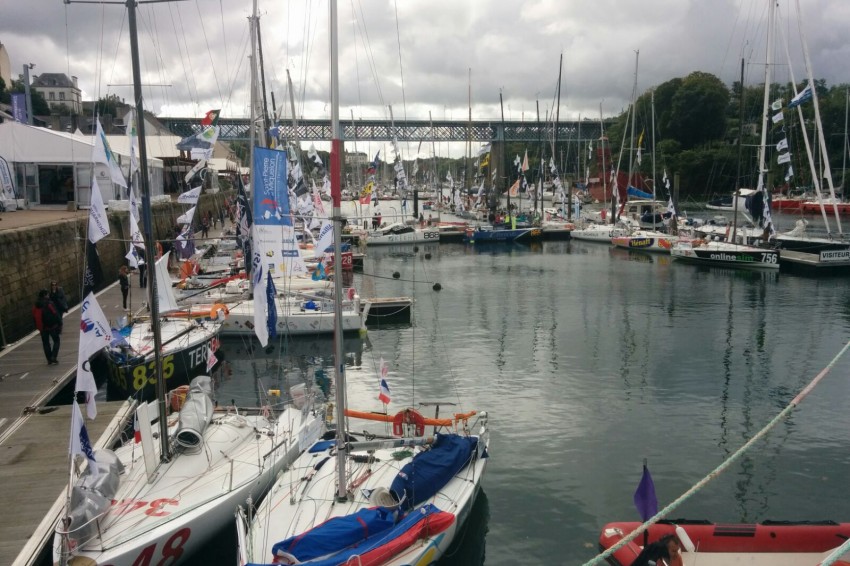Due passi in Bretagna , due passi a Douarnenez … due passi alla partenza della Mini Transat