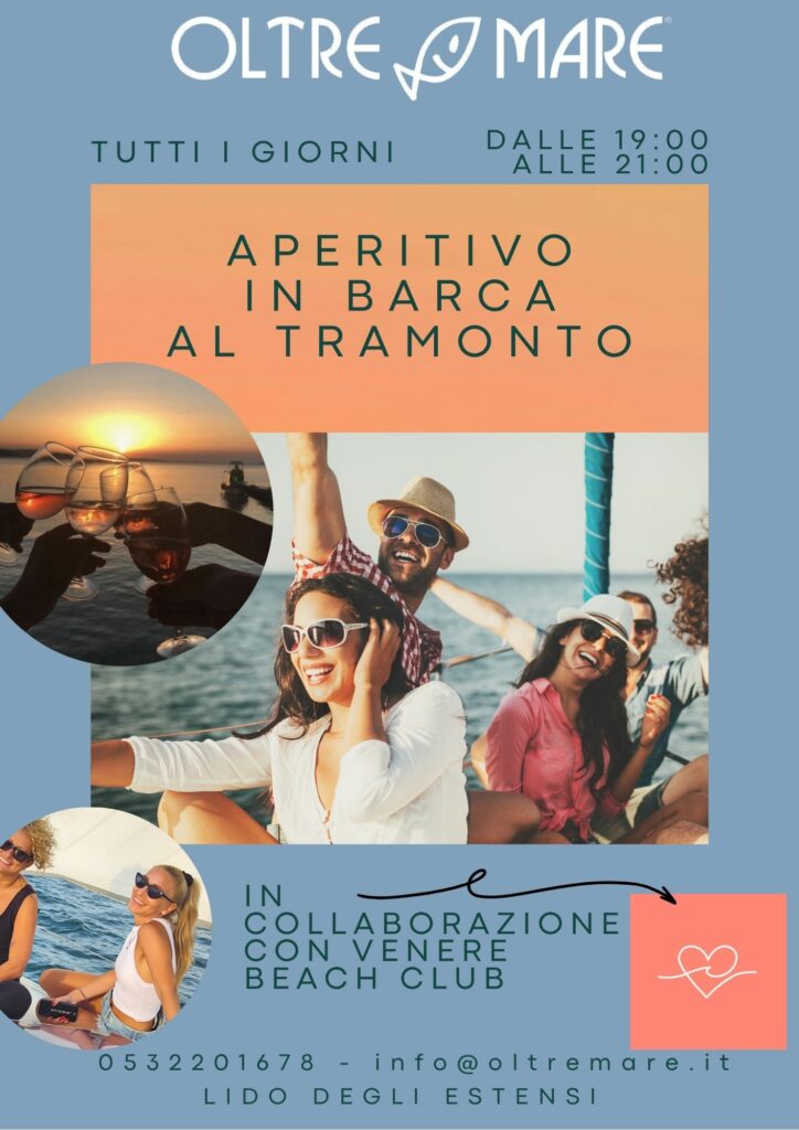 APERITIVO A VELA NELLA GOLDEN HOUR